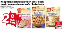 Coop Koopmans bakmixen voor cake, koek, taart, bananenbrood en/of boterkoek aanbieding
