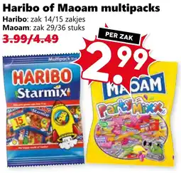 Coop Haribo of Maoam multipacks aanbieding