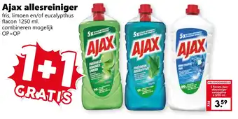 Coop Ajax allesreiniger aanbieding