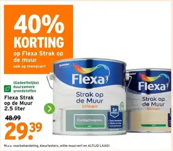 GAMMA Flexa Strak op de Muur aanbieding