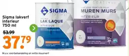 GAMMA Sigma lakverf interieur aanbieding