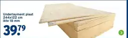 GAMMA Underlayment plaat 244x122 cm ikte aanbieding