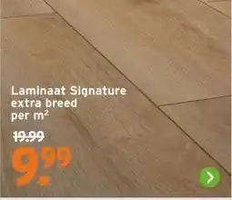 GAMMA Laminaat Signature extra breed aanbieding