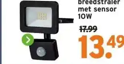 GAMMA Handson breedstraler met sensor aanbieding