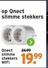 GAMMA Qnect slimme stekkers WiFi aanbieding