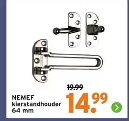 GAMMA NEMEF kierstandhouder aanbieding