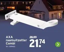 GAMMA AXA raamuitzetter Combi aanbieding