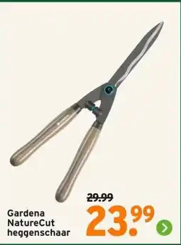 GAMMA Gardena NatureCut heggenschaar aanbieding