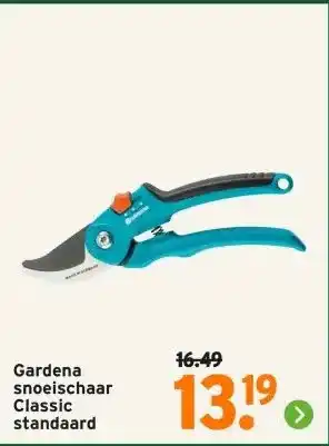 GAMMA Gardena snoeischaar Classic standaard aanbieding