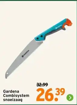 GAMMA Gardena Combisystem snoeizaag aanbieding