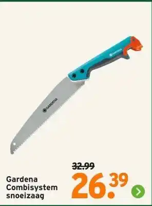 GAMMA Gardena Combisystem snoeizaag aanbieding