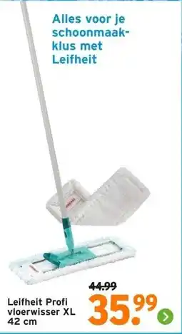 GAMMA Leifheit Profi vloerwisser XL aanbieding