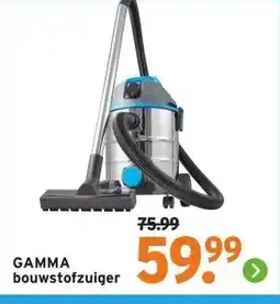 GAMMA GAMMA bouwstofzuiger aanbieding