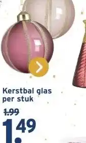 GAMMA Kerstbal glas aanbieding