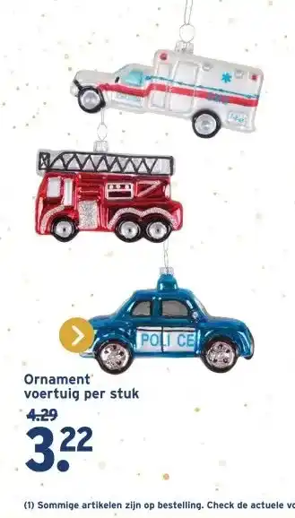 GAMMA Ornament voertuig aanbieding