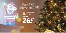 GAMMA Kerstman LED aanbieding