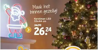 GAMMA Kerstman LED aanbieding