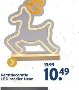 GAMMA Kerstdecoratie LED rendier Neon aanbieding