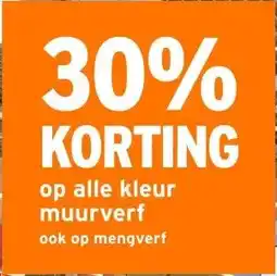 GAMMA alle kleur muurverf ook op mengverf aanbieding