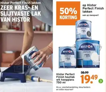 GAMMA Histor Perfect Finish lakken wit hoogglans aanbieding