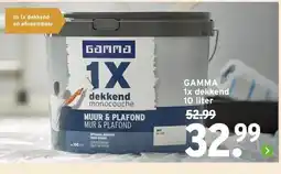 GAMMA GAMMA1x dekkend aanbieding