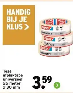 GAMMA Tesa afplaktape universeel aanbieding