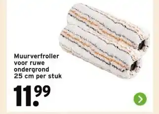 GAMMA Muurverfroller voor ruwe ondergrond aanbieding