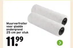 GAMMA Muurverfroller voor gladde ondergrond aanbieding