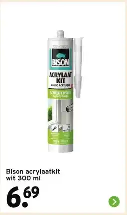 GAMMA Bison acrylaatkit wit aanbieding
