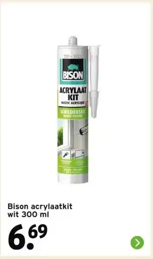GAMMA Bison acrylaatkit wit aanbieding
