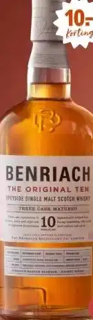 Gall & Gall Benriach Original Ten 70CL aanbieding