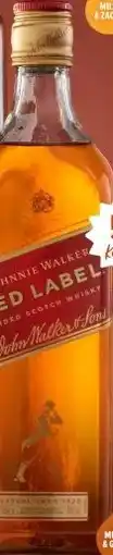 Gall & Gall Johnnie Walker Red Label 70CL aanbieding