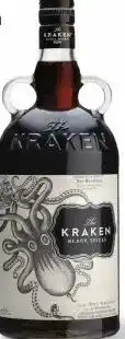 Gall & Gall The Kraken Black Spiced Rum 70CL aanbieding