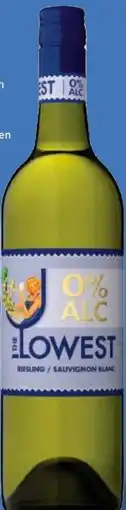 Gall & Gall The Lowest Riesling/Sauvignon 75CL aanbieding