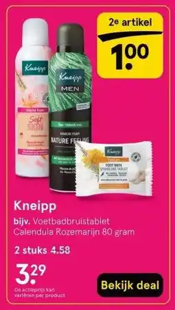 Etos Kneipp aanbieding