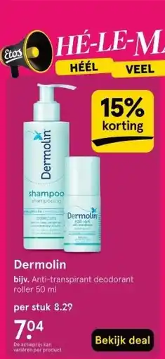 Etos Dermolin aanbieding