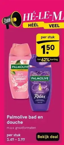 Etos Palmolive bad en douche aanbieding