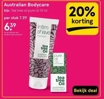 Etos Australian Bodycare aanbieding