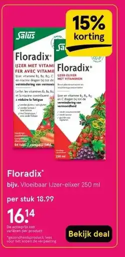 Etos Floradix aanbieding