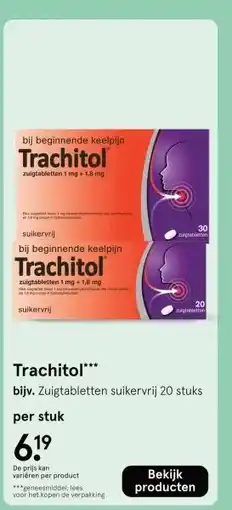 Etos Trachitol aanbieding