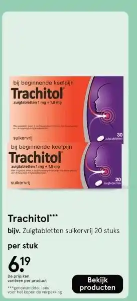 Etos Trachitol aanbieding