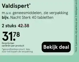 Etos Valdispert aanbieding