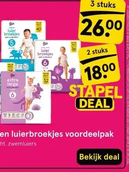 Etos Etos luiers en luierbroekjes voordeelpak aanbieding