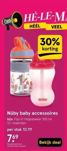 Etos Nuby baby accessoires aanbieding