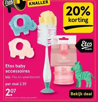 Etos Etos baby accessoires aanbieding
