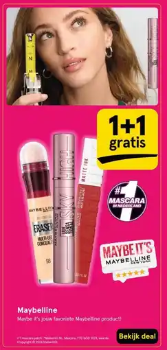 Etos Maybelline aanbieding