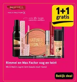 Etos Rimmel en Max Factor oog en teint aanbieding