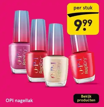 Etos OPI nagellak aanbieding