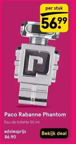 Etos Paco Rabanne Phantom aanbieding