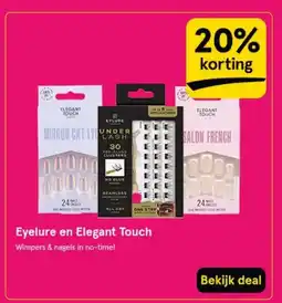 Etos Eyelure en Elegant Touch aanbieding